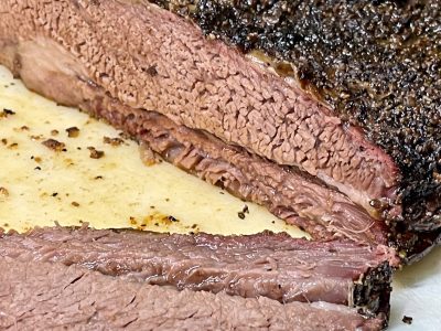 Texas style beef brisket